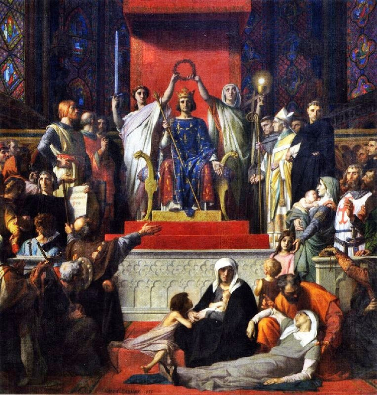 The Glorification Of St. Louis by Alexandre Cabanel