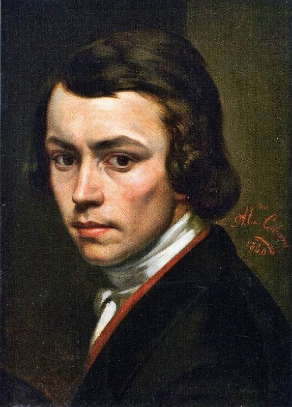 Self Portrait, Aged 17 by Alexandre Cabanel