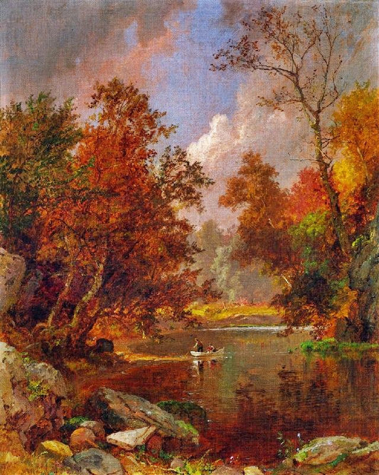 Autumn On The River by Jasper Francis Cropse