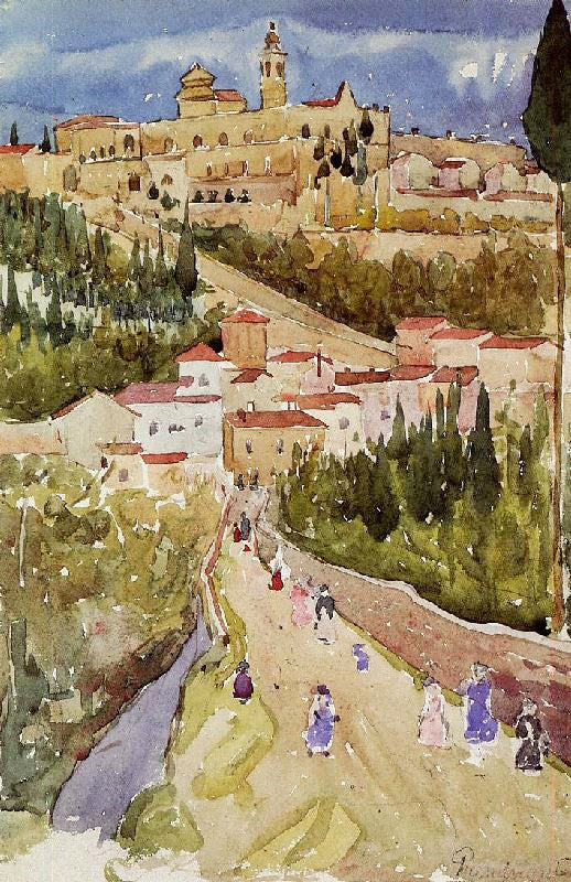 Assisi by Maurice Prendergast