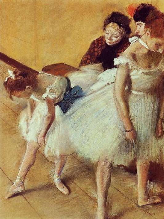The Dancing Examination by Edgar Degas