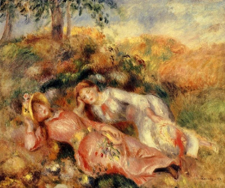 Reclining Women by Pierre Auguste Renoir