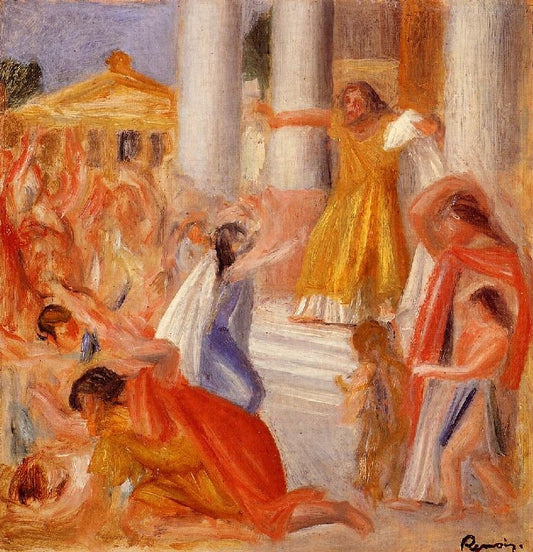 Oedipus Rex by Pierre Auguste Renoir