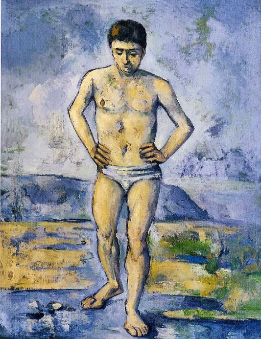 The Large Bather by Paul Cézanne