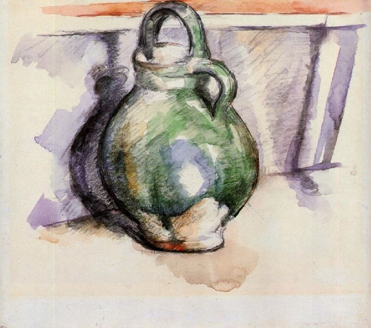 The Green Pitcher by Paul Cézanne