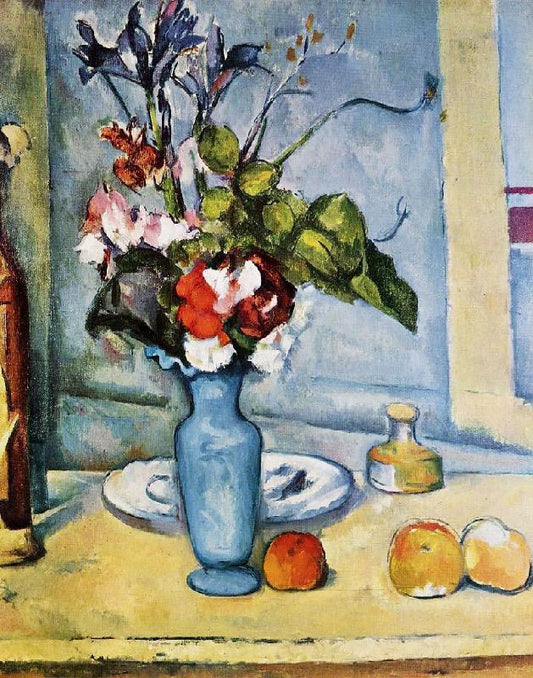 The Blue Vase, 1890 by Paul Cézanne