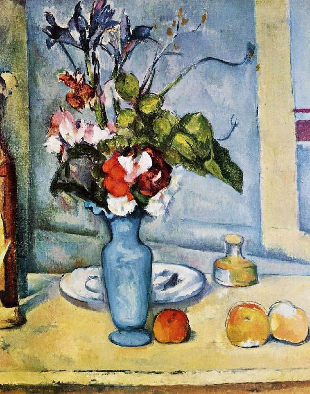 The Blue Vase, 1890 by Paul Cézanne