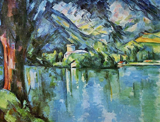 The Lac D’Annecy by Paul Cézanne