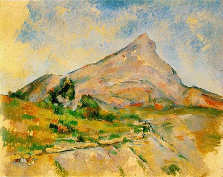Mont Sainte-Victoire, 1898 by Paul Cézanne