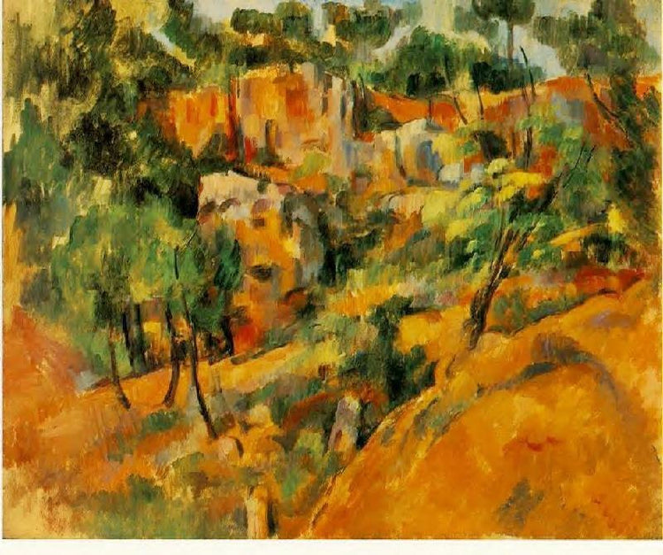 Corner Of The Quarry by Paul Cézanne