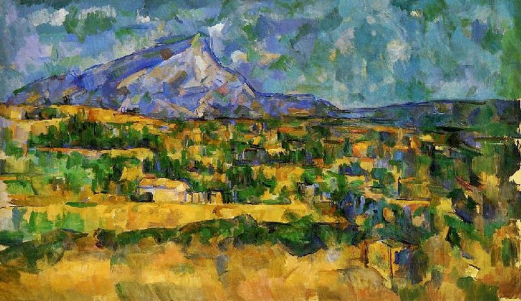 Mont Sainte-Victoire, 1906 by Paul Cézanne