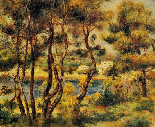 Cap Saint-Jean by Pierre Auguste Renoir