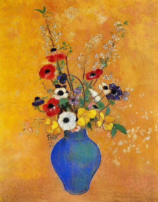 Vase Of Flowers, 1905 by Odilon Redon