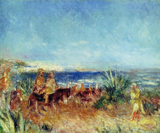 Arabs By The Sea by Pierre Auguste Renoir