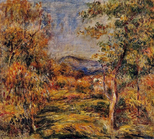 Cagnes Landscape, France by Pierre Auguste Renoir
