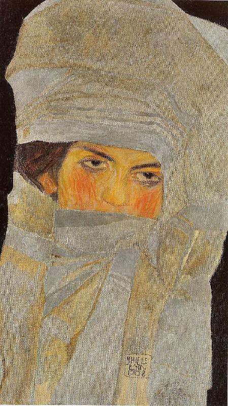 Portrait Of Melanie by Egon Schiele