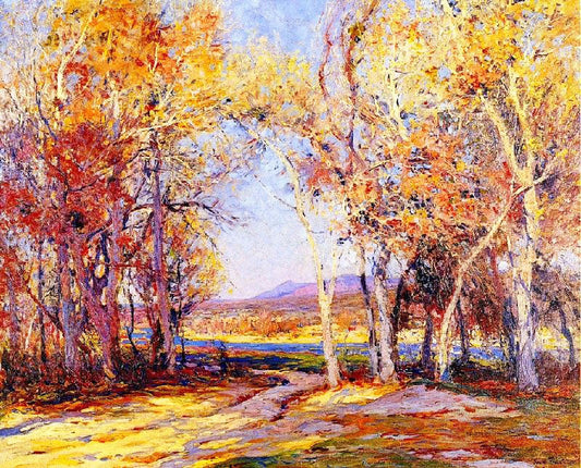 Cottonwoods On The Mojave by John Frost