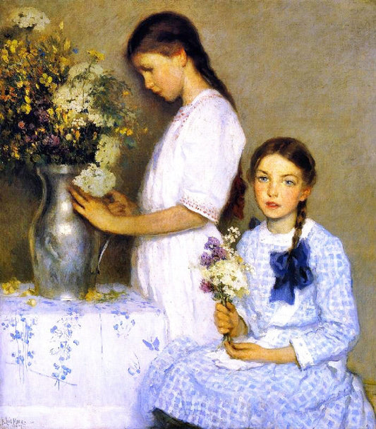 Flowers Of The Field by Francis Luis Mora