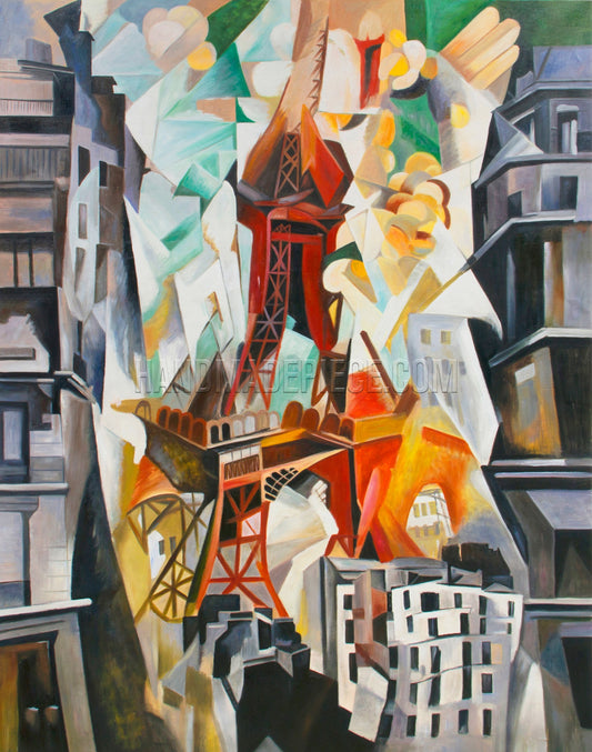 Champ De Mars: The Red Tower by Robert Delauna