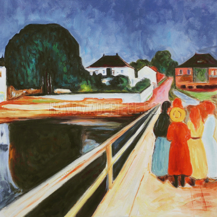 Girls On The Bridge by Edvard Munch