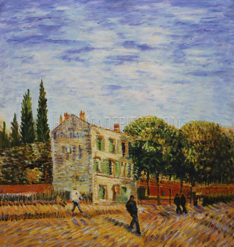 Restaurant Rispal At Asnières by Vincent van Gogh