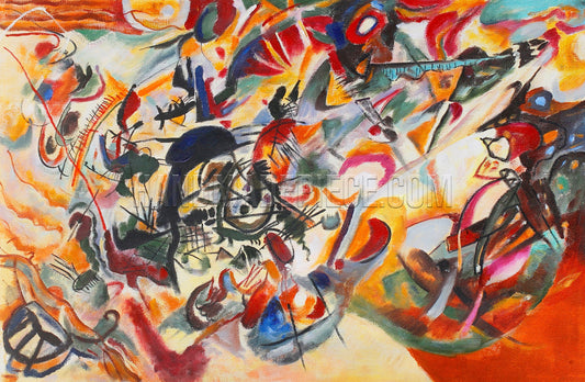 Composition Vii by Wassily Kandinsk