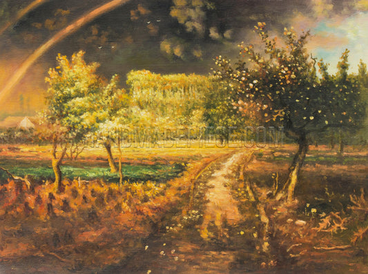 Spring by Jean-François Millet