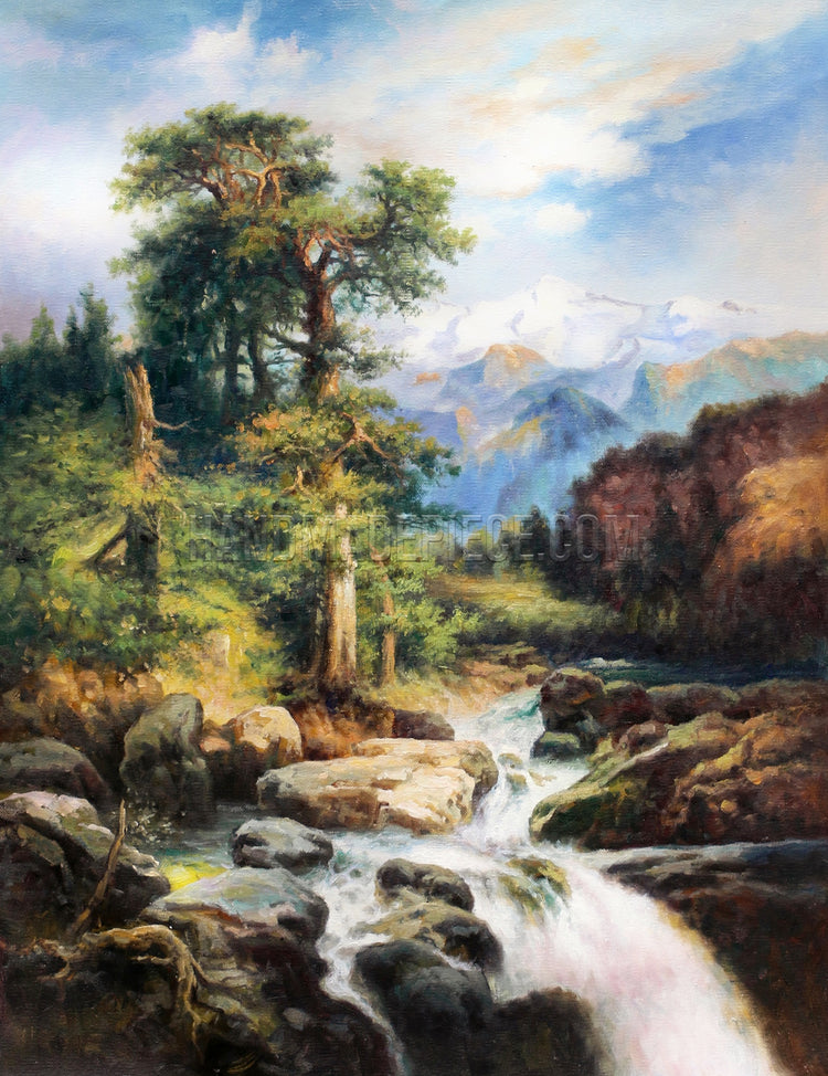 Solitude by Thomas Moran