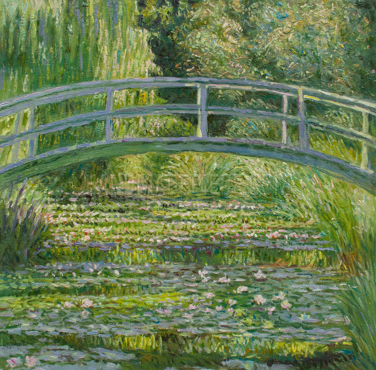 Water-Lily Pond by Claude Oscar Monet