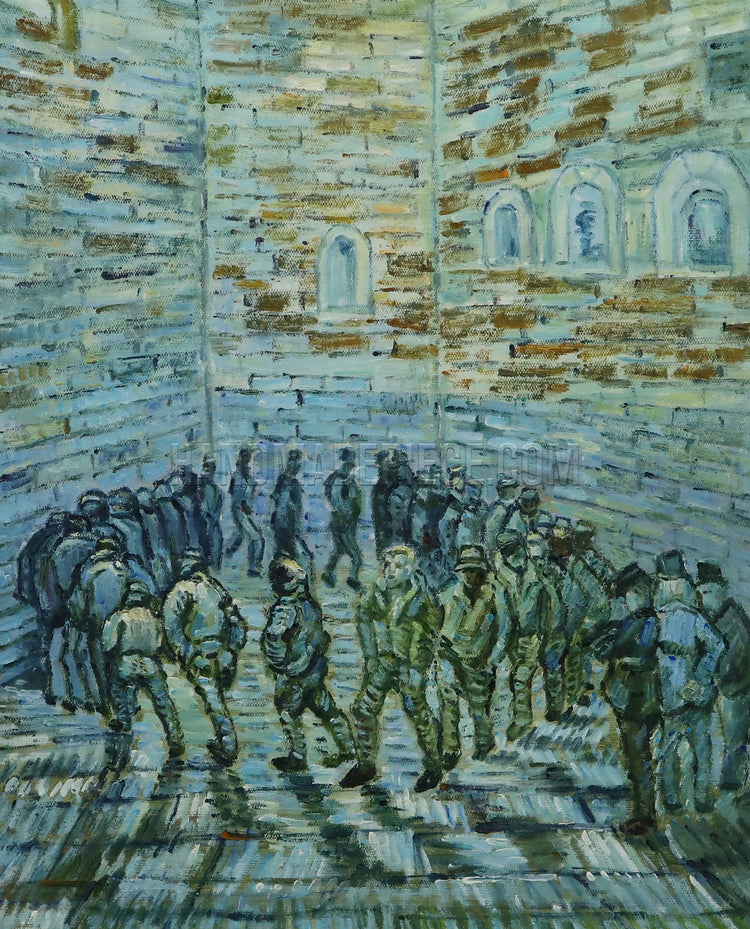 Prisoners Exercising, After Dore by Vincent van Gogh