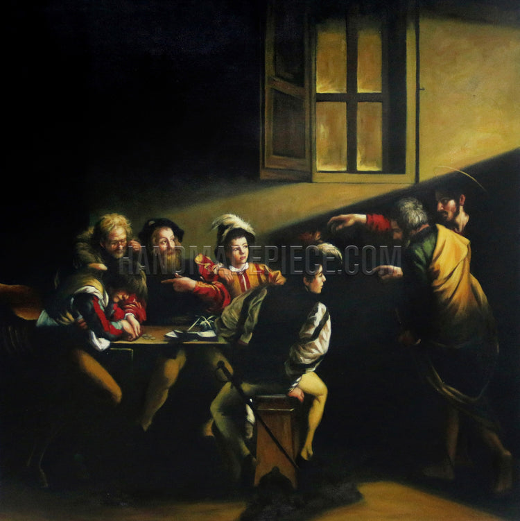 The Calling Of St Matthew by Caravaggio