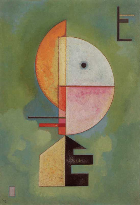 Upward by Wassily Kandinsk