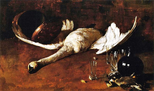 Still Life With Goose by Emil Carlsen
