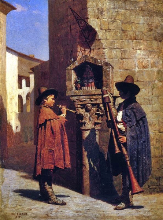 Piffereri by Jean-Léon Gérôme
