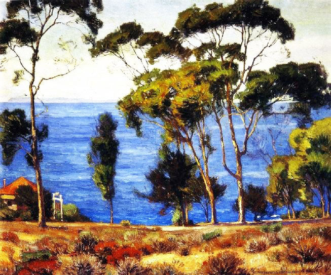 Eucalyptus, Latuna by William Wendt