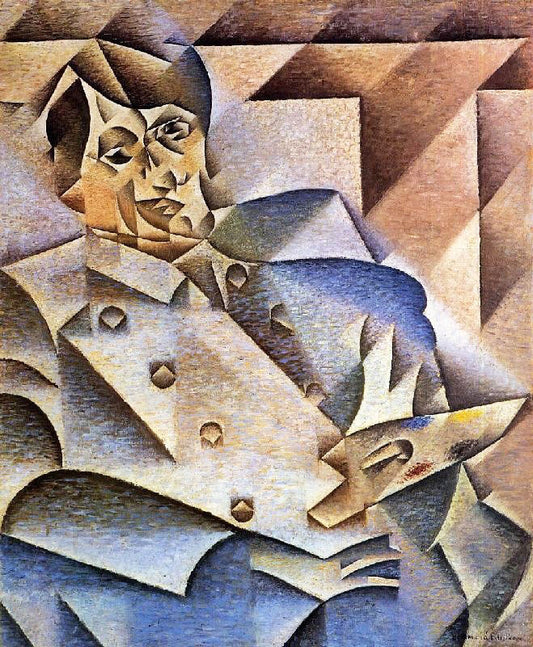 Portrait Of Pablo Picasso by Juan Gris