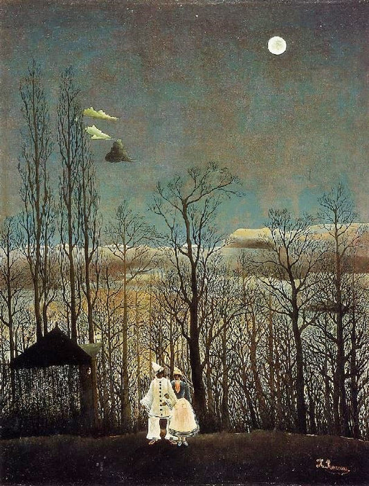 A Carnival Evening by Henri Rousseau