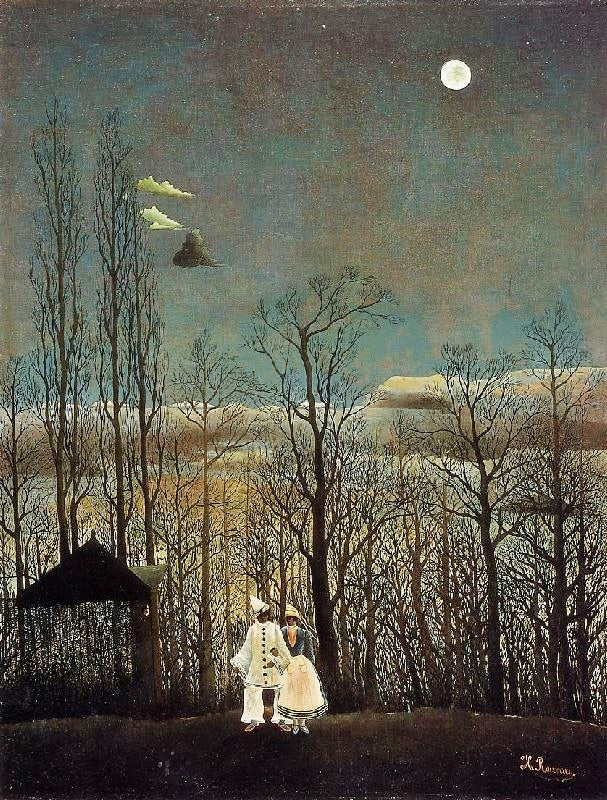 A Carnival Evening by Henri Rousseau