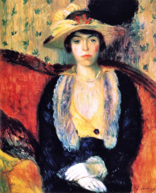 Miss Olga D. by William James Glackens