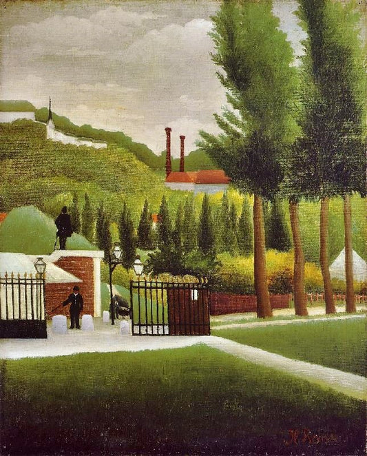 The Customs House by Henri Rousseau