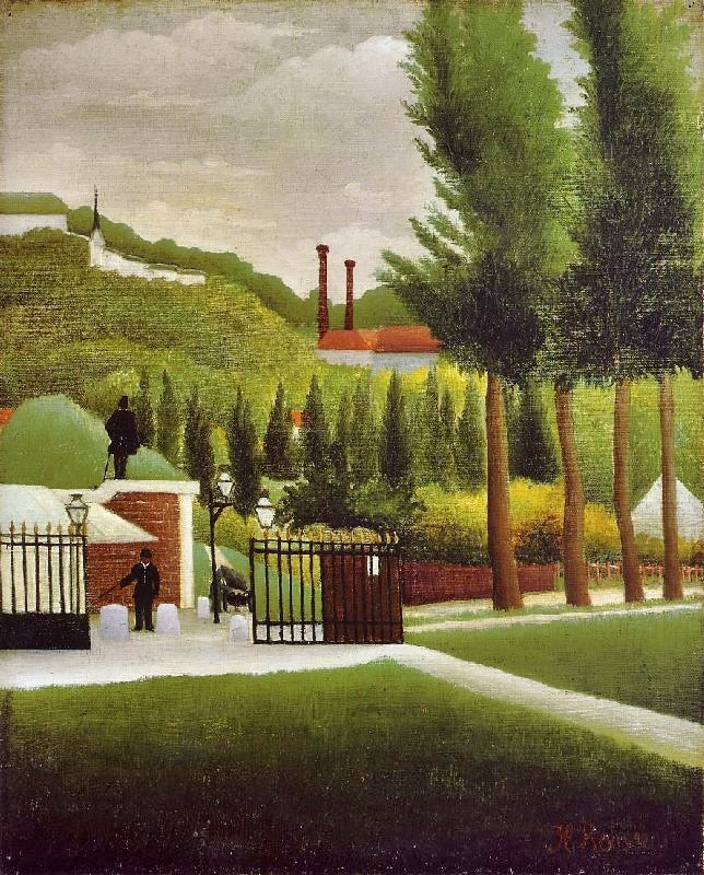 The Customs House by Henri Rousseau