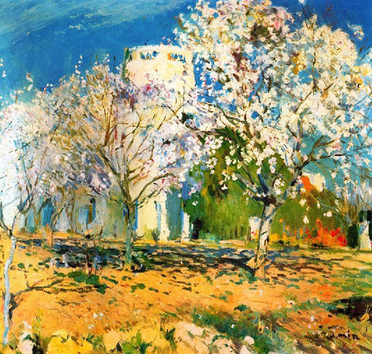 Almendros Floridos by Joaquin Mir Trinxet