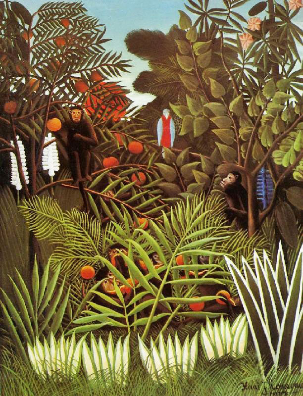 Exotic Landscape, 1908 by Henri Rousseau