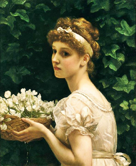Pea Blossoms by Sir Edward John Poynter