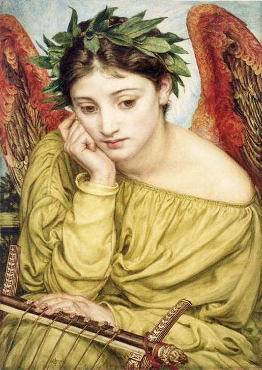 Erato, Muse Of Poetry by Sir Edward John Poynter