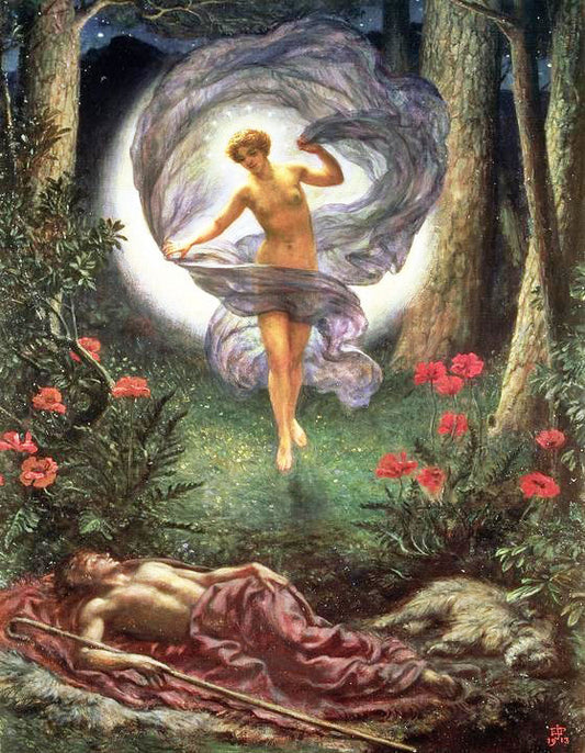 The Visions Of Endymion by Sir Edward John Poynter