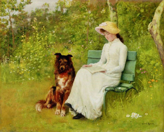 A Quiet Read by Edwin Harris