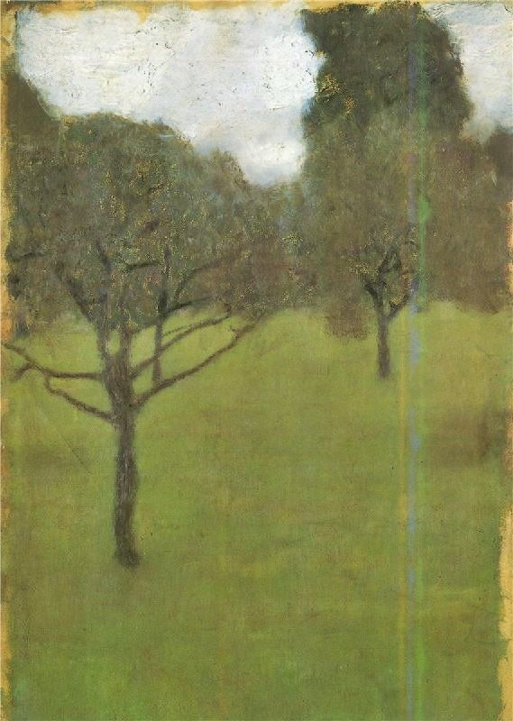 Orchard by Gustav Klimt