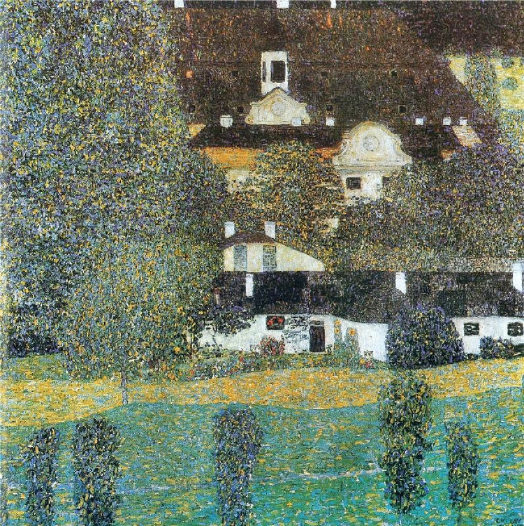 Schloss Kammer Am Attersee, Ii by Gustav Klimt