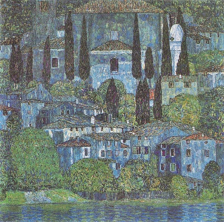 Chruch In Cassone by Gustav Klimt